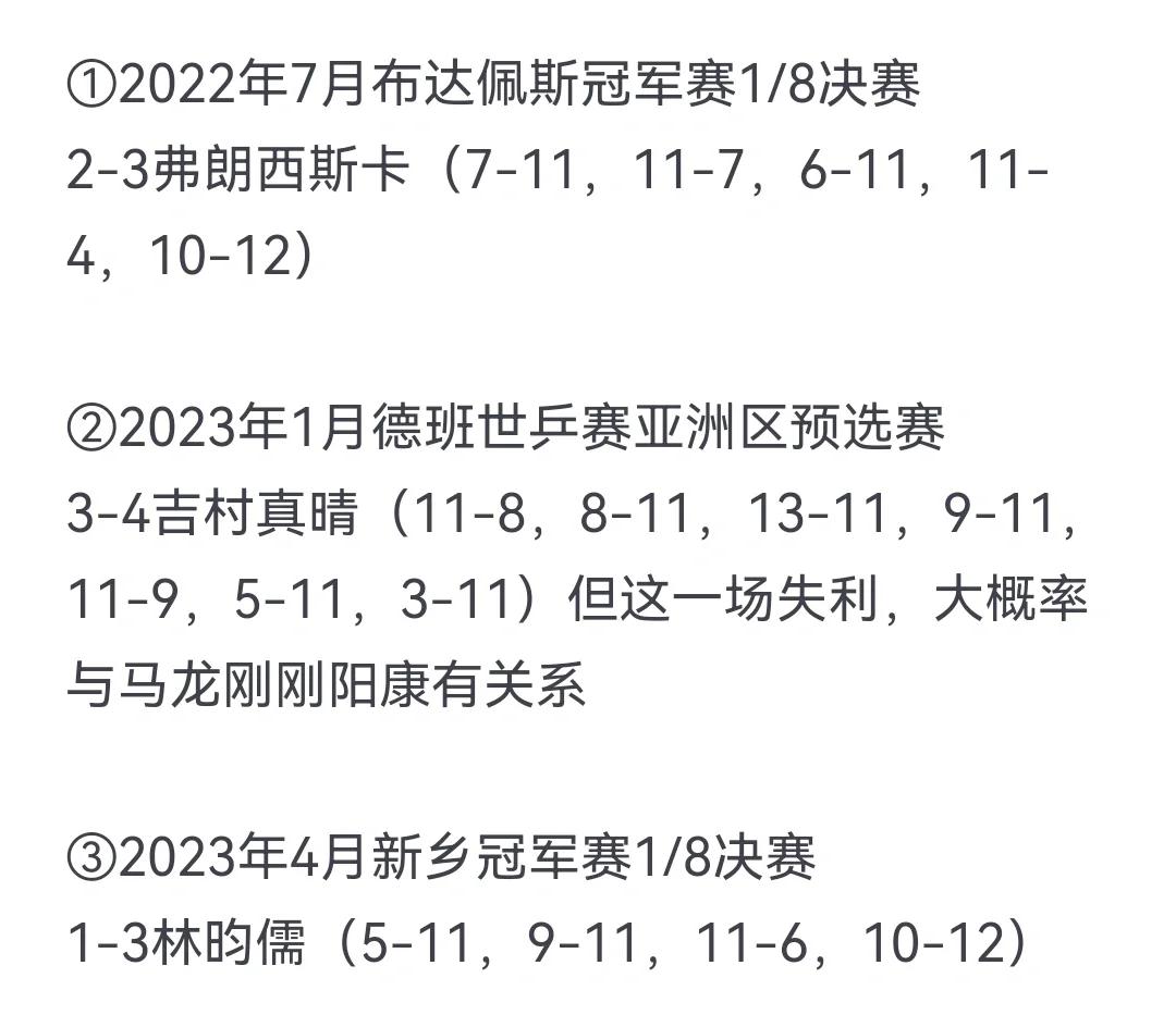 中国乒乓球队翻盘英国乒乓球队，马龙统治全场的简单介绍